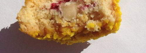 нежное песочное пирожное с вишней и фундуком. Шаг 13