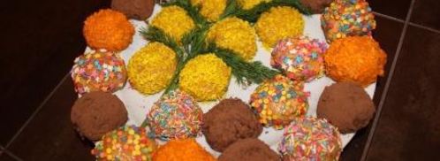 нежное песочное пирожное с вишней и фундуком. Шаг 14