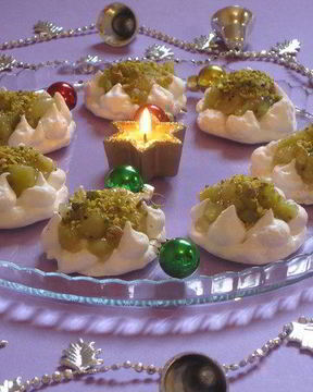 Пирожное-безе Загадочный поцелуй