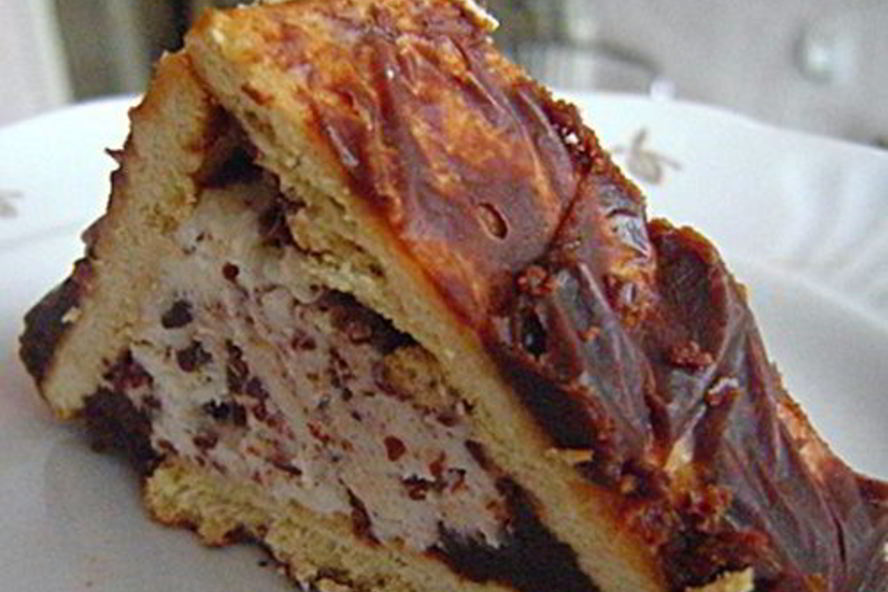 Рецепт пирожного домик