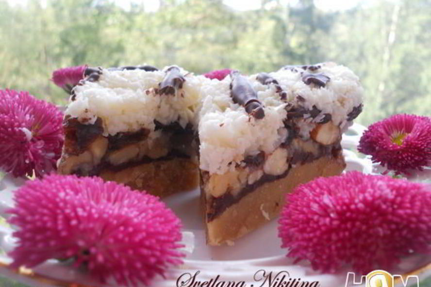 Рецепт пирожного кокосового техасского