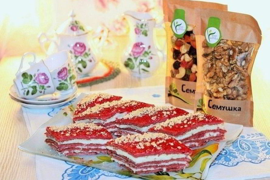 Рецепт пирожного красный бархат