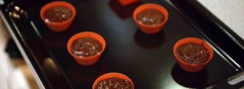 пирожное шоколадная лава. Шаг 7