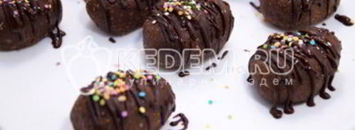 пирожное шоколадное яичко. Шаг 6