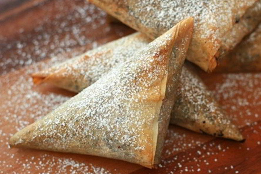 Рецепт пирожного со сливочным сыром и сухофруктами