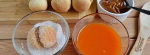 пирожное зимний абрикос. Шаг 8