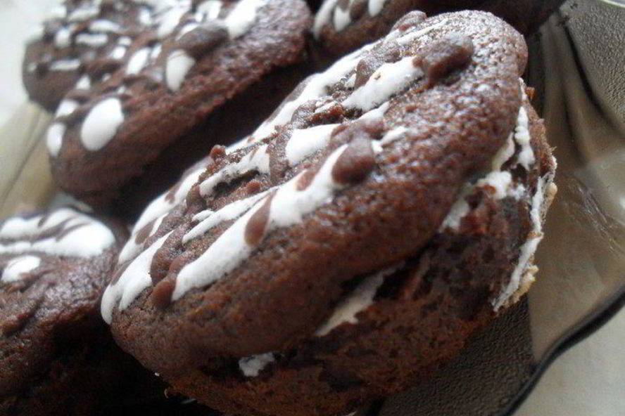 Рецепт пирожных черно-белое искушение