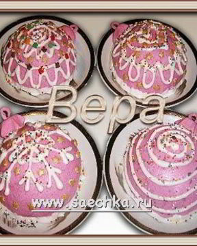 Пирожные Елочный шар