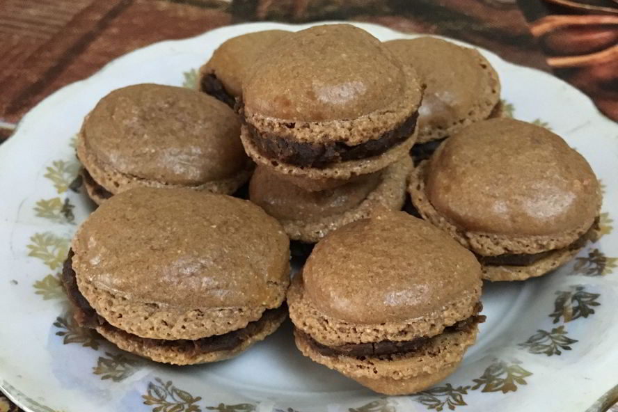 Рецепт пирожных макарон на миндальной муке