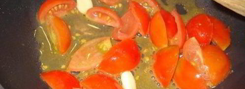 пирожные с томатным муссом и морковным кремом. Шаг 3