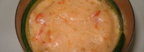 пирожные с томатным муссом и морковным кремом. Шаг 7