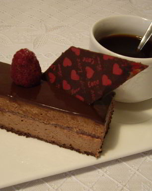 Шелковое пирожное