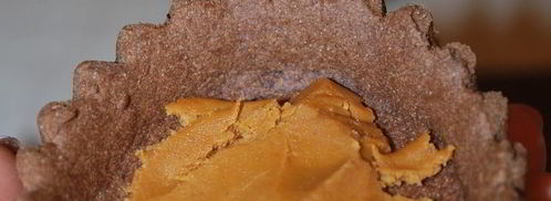 шоколадно-мятные пирожные с арахисовой пастой. Шаг 23