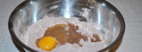 шоколадно-мятные пирожные с арахисовой пастой. Шаг 4