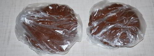 шоколадно-мятные пирожные с арахисовой пастой. Шаг 6