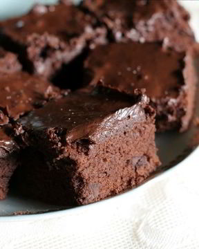 Шоколадное пирожное