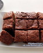 Шоколадный брауни в микроволновке