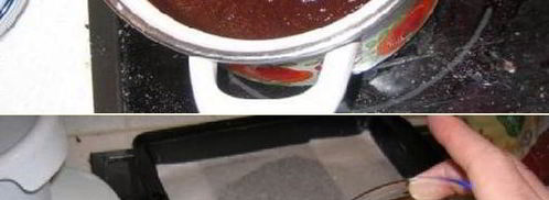 шоколадные пирожные с клубникой в желе. Шаг 5