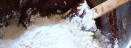 шоколадные пирожные с солью. Шаг 3