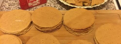 слоеное медовое пирожное. Шаг 9