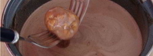 торт-пирожное гроздь винограда. Шаг 3