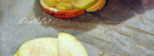 яблочное пирожное с меренгой и малиновым соусом. Шаг 2