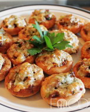 Мини-пицца на сушках