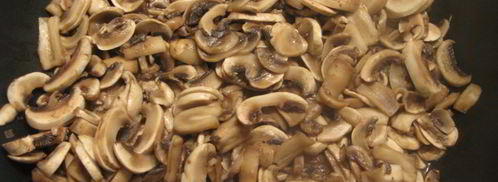 мини-пиццы с грибами. Шаг 2