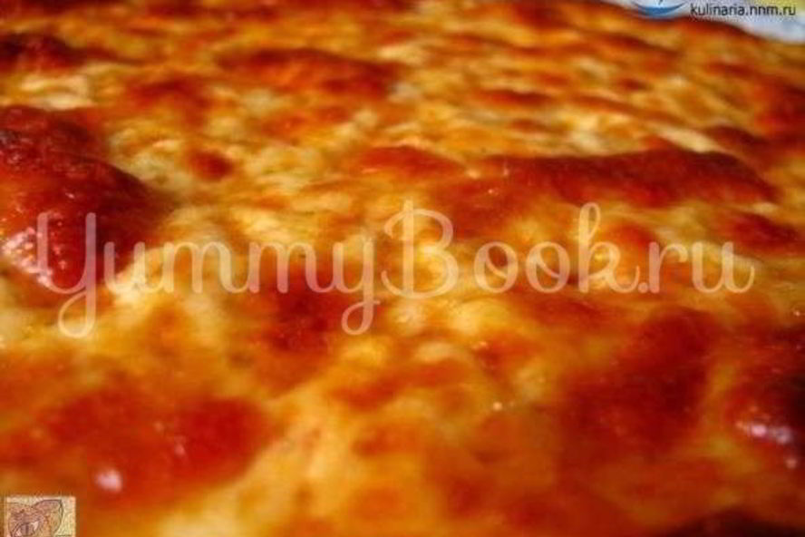 Рецепт молниеносной пиццы