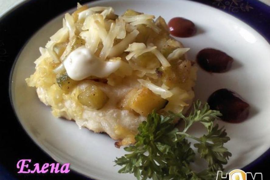 Рецепт овощной мини-пиццы