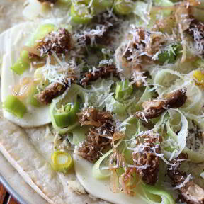 Пицца с грибами