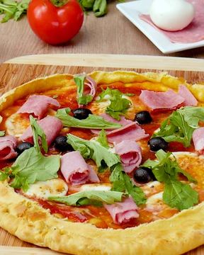 Пицца Фламбе