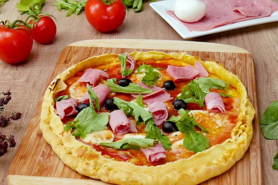 Рецепт пиццы фламбе