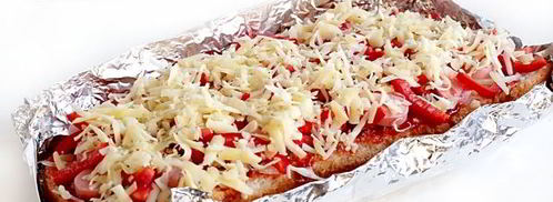 пицца из батона. Шаг 6