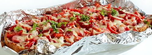 пицца из батона. Шаг 7