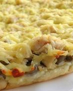 Пицца из песочного теста