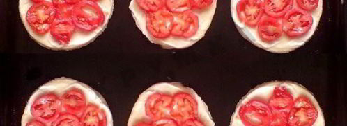 пицца мини из слоеного теста. Шаг 5