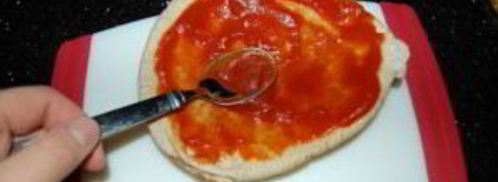 пицца-минутка в микроволновке. Шаг 4