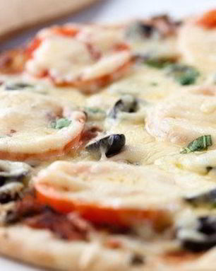 Пицца на гриле