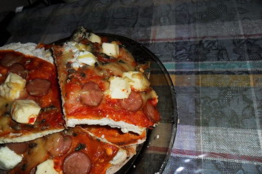 Рецепт пиццы на основе из тонкого теста