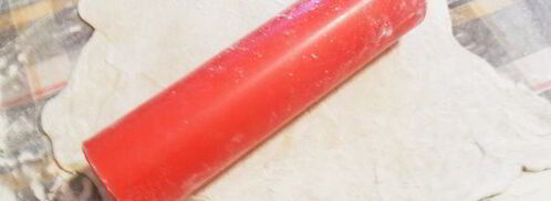 пицца на основе из тонкого теста. Шаг 4