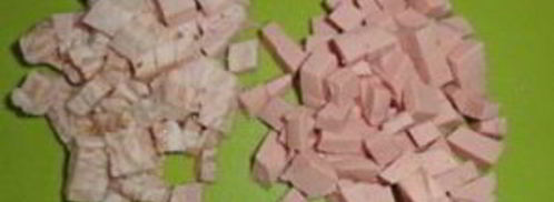 пицца на сковороде из батона. Шаг 3