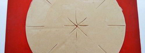 пицца рождественский венок. Шаг 11