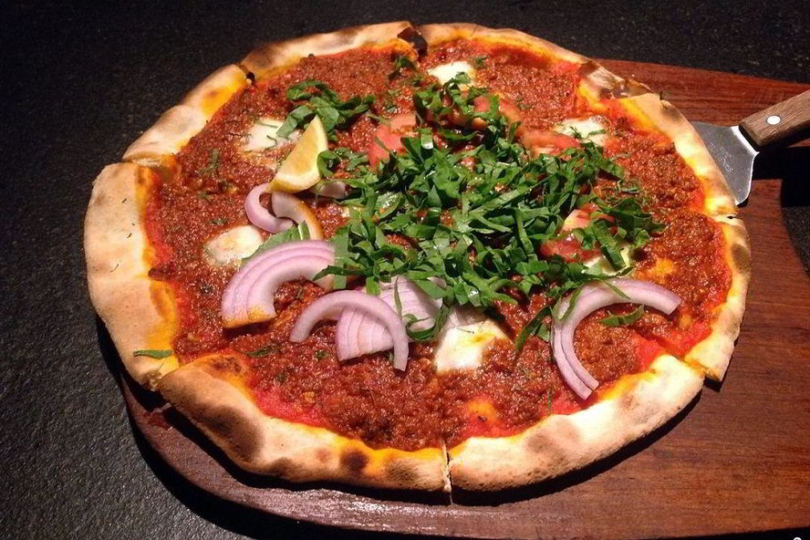 Рецепт пиццы с фаршем