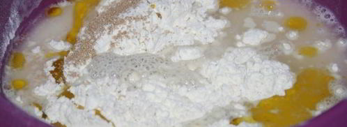 пицца с курицей и каперсами. Шаг 2