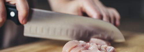 пицца с курицей карри на слоеном тесте. Шаг 2