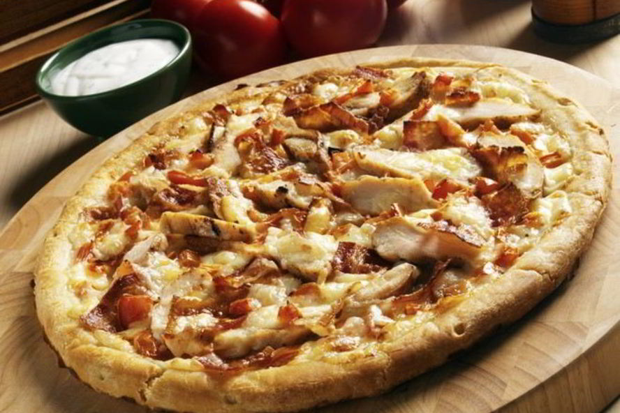 Рецепт пиццы с курицей