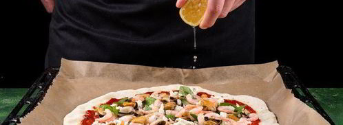 пицца с морепродуктами. Шаг 9