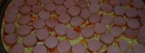 пицца с сосисками и сыром. Шаг 3