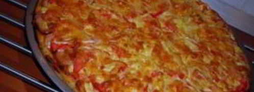 пицца с сосисками и сыром. Шаг 8